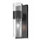 Z-Lite Lawson 1 Light Wall Sconce, Matte Black & Clear 343-1S-MB - alternate 8